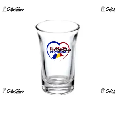 I love romania, set 6 pahare shout, model 43bs